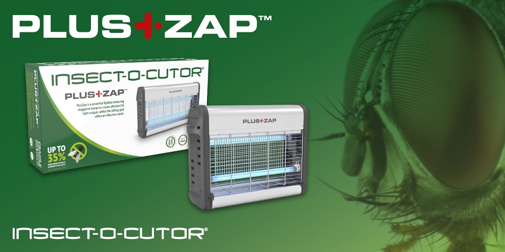 Genuine insecto-o-ofreciendo Fly Asesino PlusZap ZE121 16 vatios 16W Aluminio Zapper 